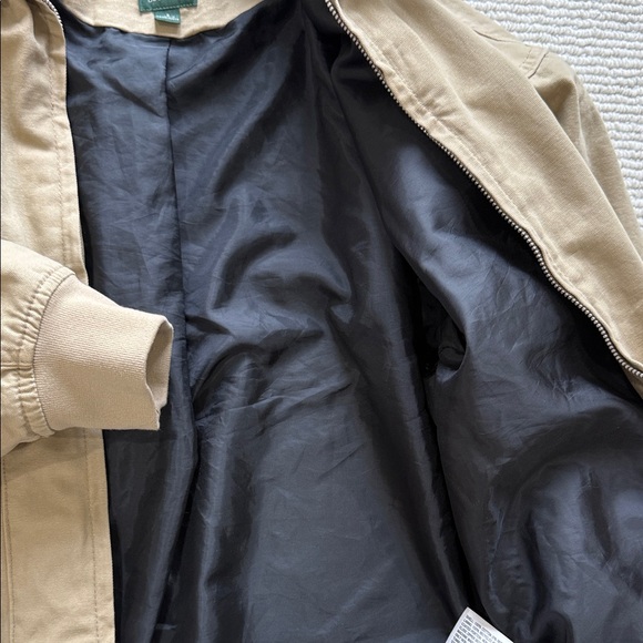 Wild Fable Khaki Work Jacket With Faux Leather Detail - Picture 7 of 8